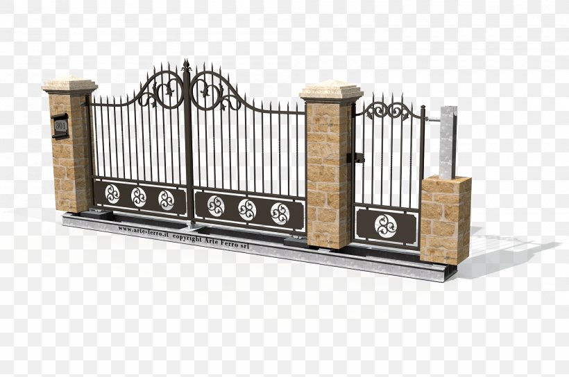 Wrought Iron Gate Fence House, PNG, 2000x1328px, Iron, Blacksmith, Cutting, Door, Fence Download Free