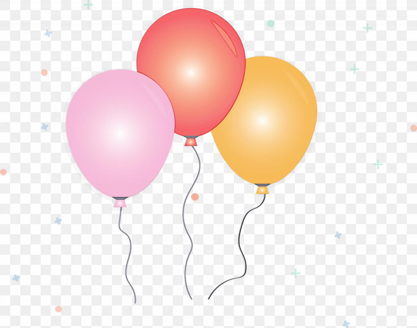 Balloon Party Supply Pink, PNG, 3000x2358px, Birthday, Balloon, Paint, Party Supply, Pink Download Free
