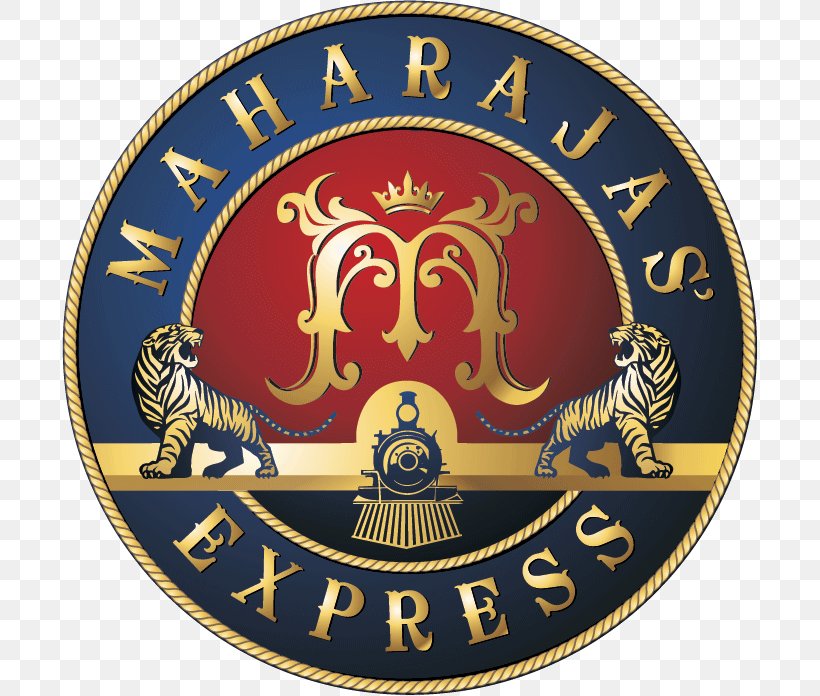 Maharajas' Express Agra Train Golden Chariot Palace On Wheels, PNG, 696x696px, Agra, Badge, Brand, Crest, Deccan Odyssey Download Free