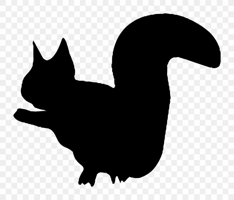 Squirrel Clip Art, PNG, 2400x2050px, Squirrel, Beak, Black, Black And White, Black Cat Download Free