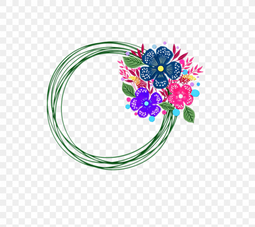 Flower Circle Jewelry Design Turquoise Jewellery, PNG, 1620x1440px, Watercolor, Analytic Trigonometry And Conic Sections, Circle, Flower, Human Body Download Free