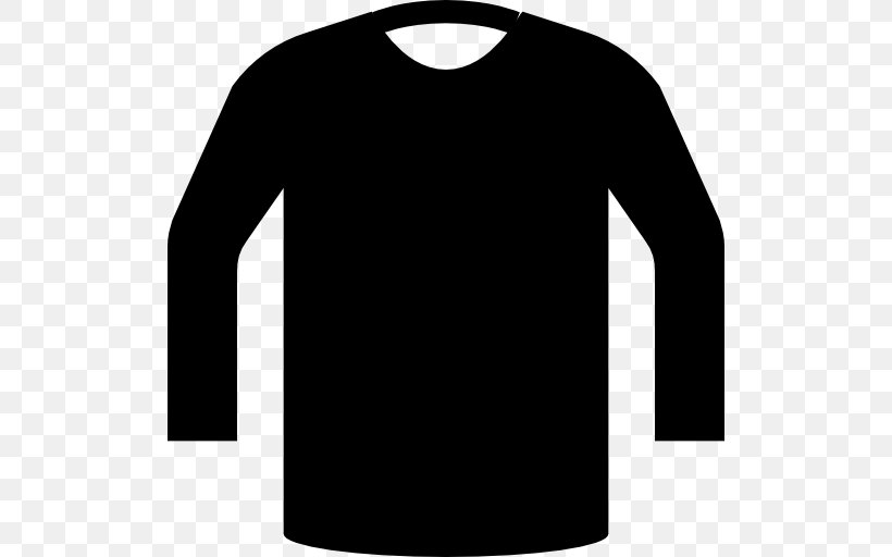 Long-sleeved T-shirt Long-sleeved T-shirt Logo, PNG, 512x512px, Tshirt, Active Shirt, Black, Brand, Clothing Download Free