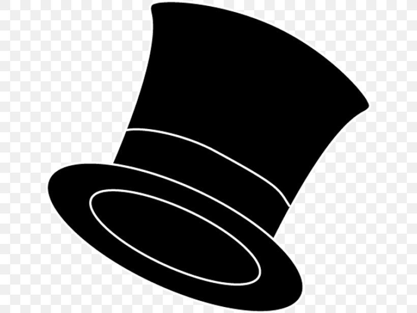 Top Hat Black Hat Clip Art, PNG, 640x616px, Top Hat, Baseball Cap, Black, Black And White, Black Hat Download Free