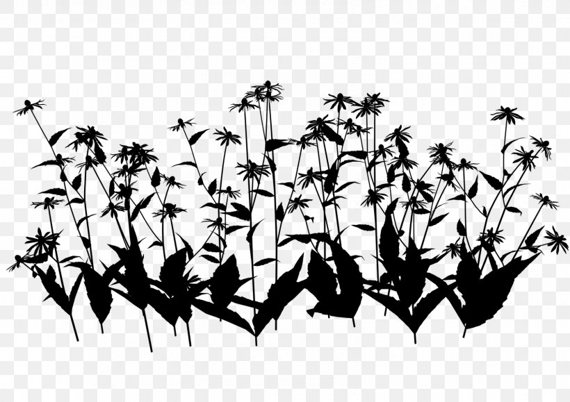 Font Silhouette Pattern Leaf, PNG, 1600x1131px, Silhouette, Blackandwhite, Leaf, Plant, Plant Stem Download Free