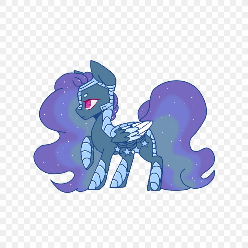 Mammal Animal Horse Purple Violet, PNG, 1024x1024px, Mammal, Animal, Cartoon, Character, Cobalt Blue Download Free