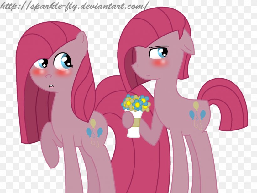 Pony Pinkie Pie DeviantArt Drawing Flower, PNG, 1024x767px, Watercolor, Cartoon, Flower, Frame, Heart Download Free