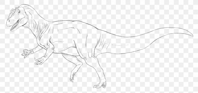 Tyrannosaurus Allosaurus Line Art Book Cover Sketch, PNG, 2334x1100px, Tyrannosaurus, Allosaurus, Animal Figure, Ankylosaurus, Artwork Download Free