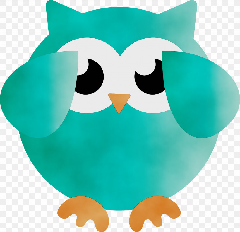 Birds Beak Bird Of Prey Owl M Teal, PNG, 3000x2899px, Cartoon Owl, Beak, Biology, Bird Of Prey, Birds Download Free