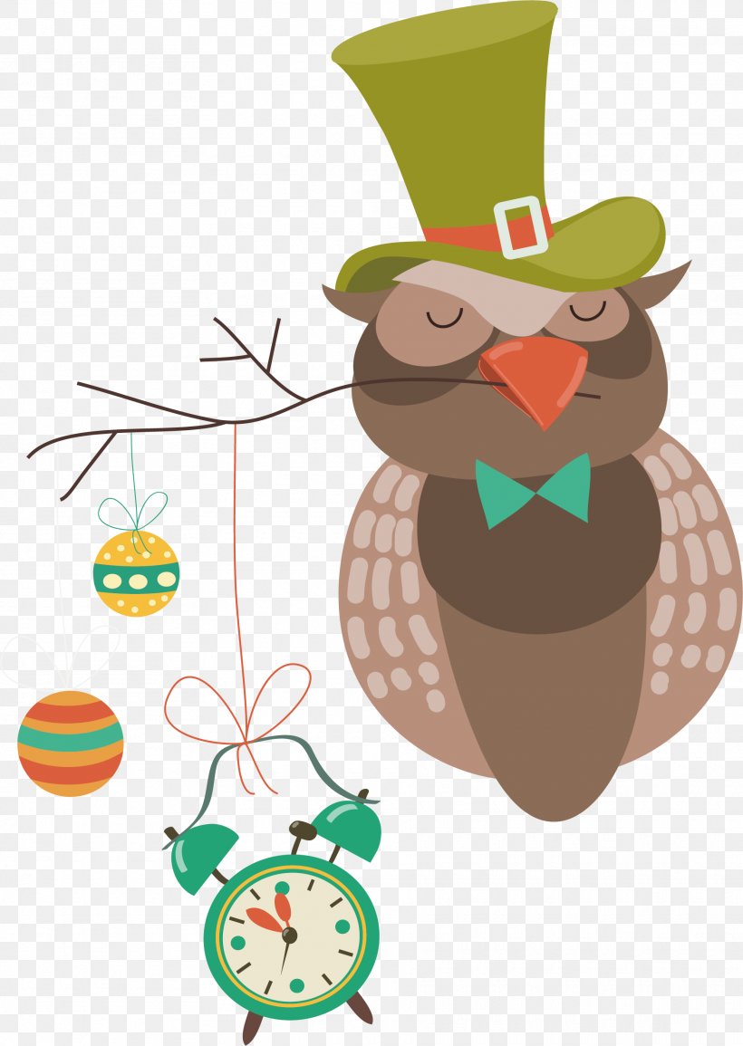 Owl Clip Art, PNG, 1870x2636px, Owl, Beak, Bird, Bird Of Prey, Christmas Ornament Download Free