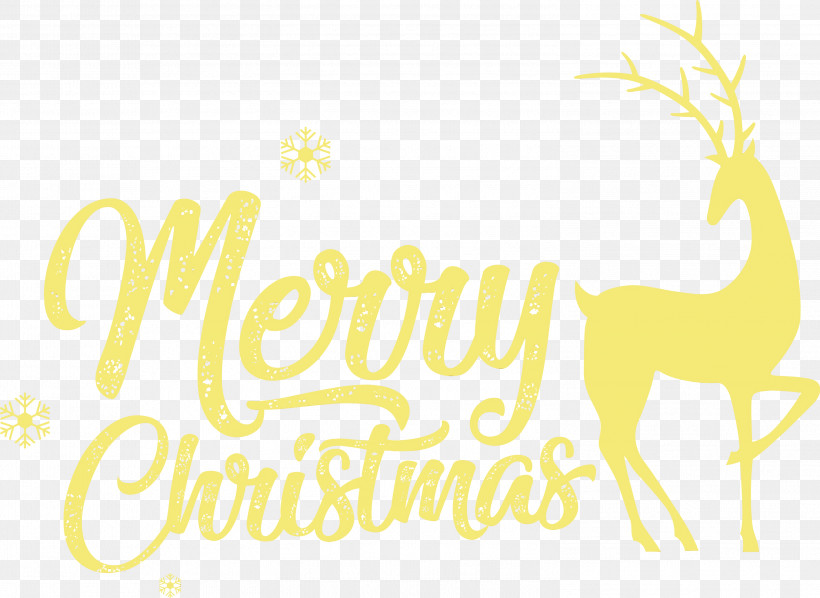 Reindeer, PNG, 2999x2189px, Merry Christmas, Deer, Giraffe, Line, Logo Download Free