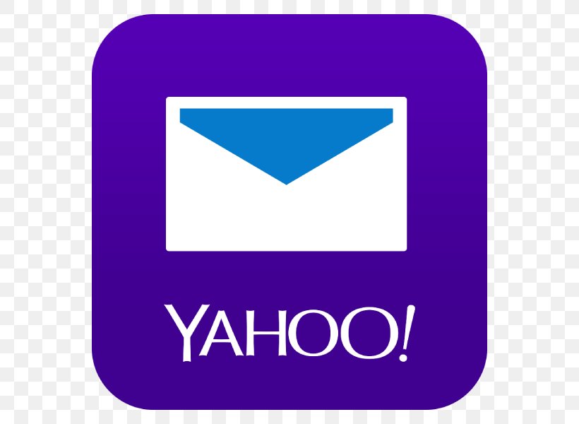 Yahoo! Mail Email Mailbox Provider Gmail, PNG, 600x600px, Yahoo Mail, Address Book, Area, Blue, Brand Download Free