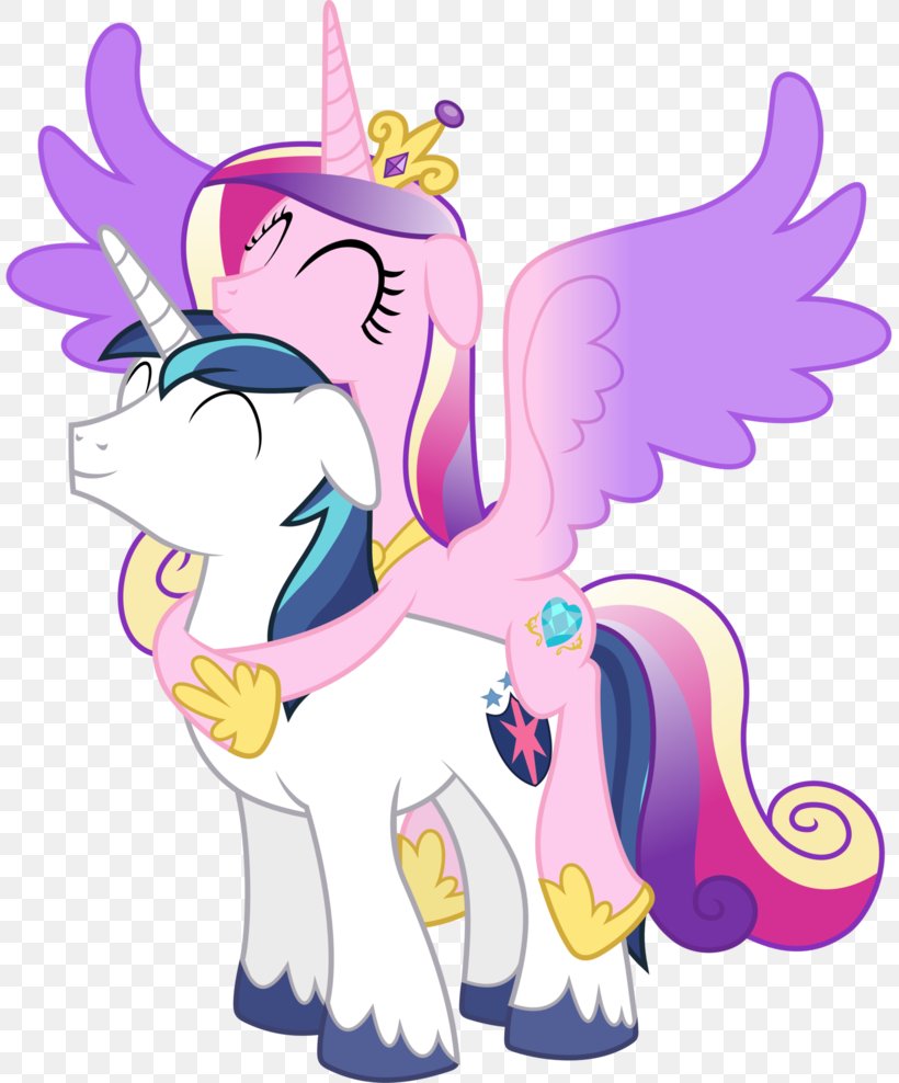 Princess Cadance Pony Shining Armor Twilight Sparkle Princess Celestia, PNG, 809x988px, Watercolor, Cartoon, Flower, Frame, Heart Download Free