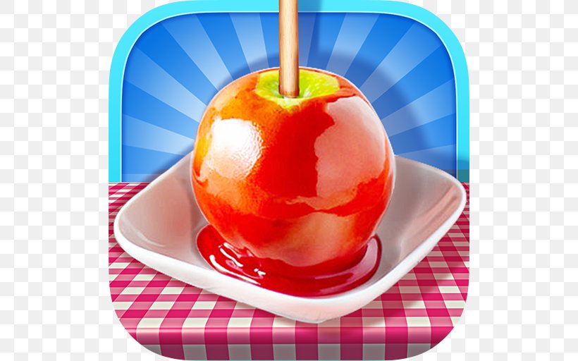 Candy Apples Maker Google Play, PNG, 512x512px, Candy Apple, Apple, Candy, Crisp, Dessert Download Free