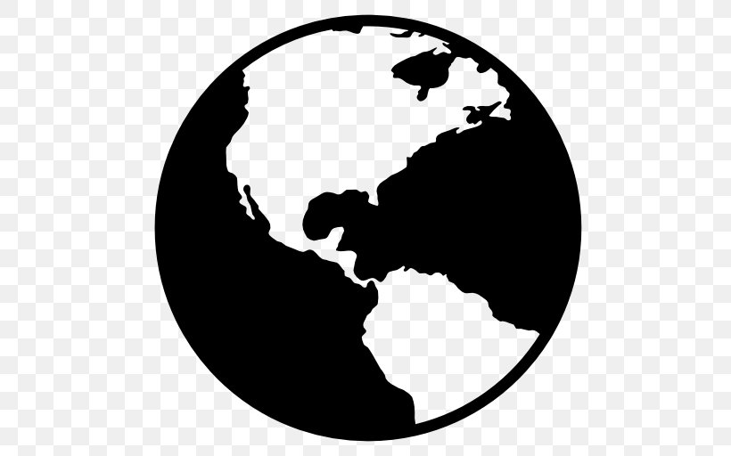 Globe World Map Clip Art, PNG, 512x512px, Globe, Black And White, Can Stock Photo, Continent, Earth Download Free