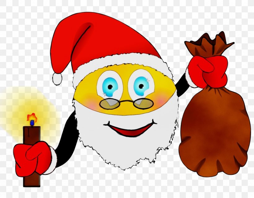 Santa Claus Cartoon, PNG, 1280x998px, Watercolor, Cartoon, Christmas Day, Christmas Ornament, Fictional Character Download Free