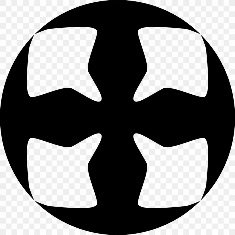 Crosses In Heraldry Clip Art, PNG, 2400x2400px, Cross, Black, Black And White, Cross Potent, Crosses In Heraldry Download Free