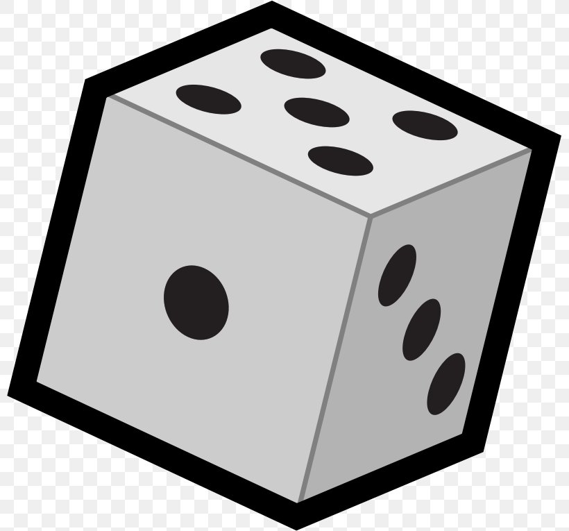 Dice Game Clip Art, PNG, 799x765px, Dice, Black, Black And White, Bunco, Dice Game Download Free