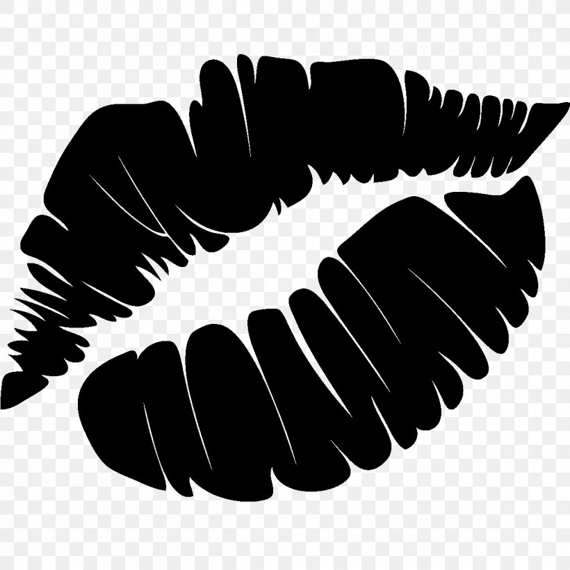 Kissable Lips Clipart Black