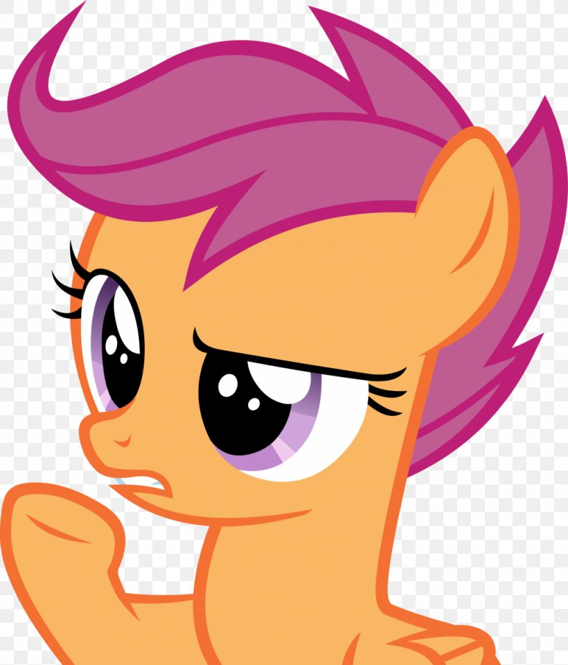 Scootaloo Pony Apple Bloom Cutie Mark Crusaders Sweetie Belle, PNG, 1024x1201px, Watercolor, Cartoon, Flower, Frame, Heart Download Free