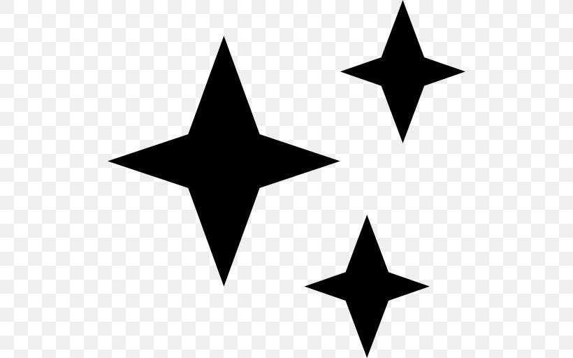 Symbol Star Polygons In Art And Culture Shape, PNG, 512x512px, Symbol, Black And White, Shape, Star, Star And Crescent Download Free