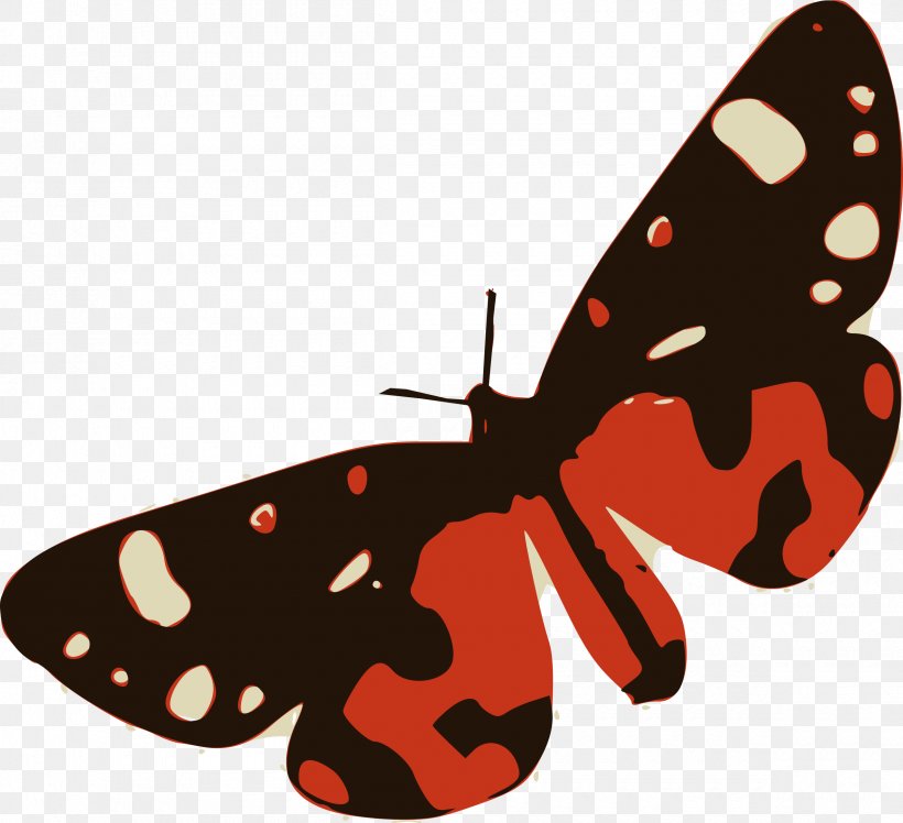 Butterfly Moth Red Clip Art, PNG, 2400x2190px, Butterfly, Arthropod, Brush Footed Butterfly, Dog, Email Download Free