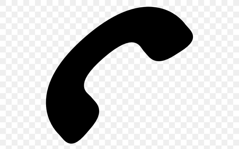 Telephone Internet, PNG, 512x512px, Telephone, Black, Black And White, Crescent, Csssprites Download Free