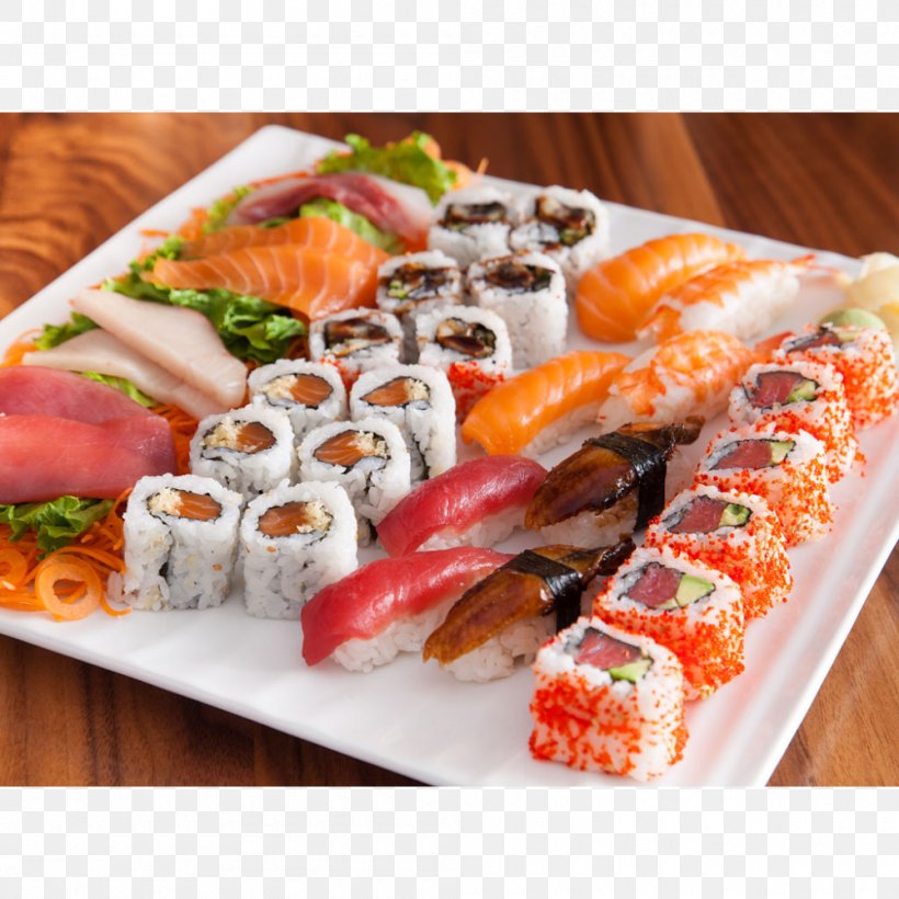 Japanese Cuisine Sushi Sashimi California Roll Restaurant, PNG, 1000x1000px, Japanese Cuisine, Asian Cuisine, Asian Food, California Roll, Chopsticks Download Free