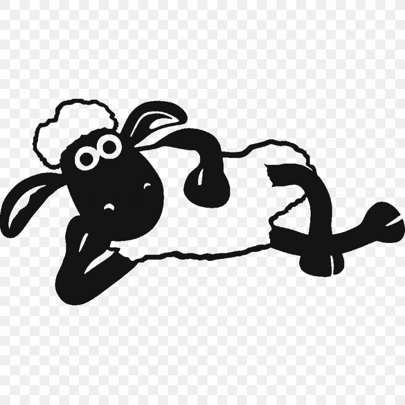 Sheep Timmy's Mother Bitzer Drawing Coloring Book, PNG, 1000x1000px, Sheep, Aardman Animations, Animated Film, Bitzer, Black Download Free