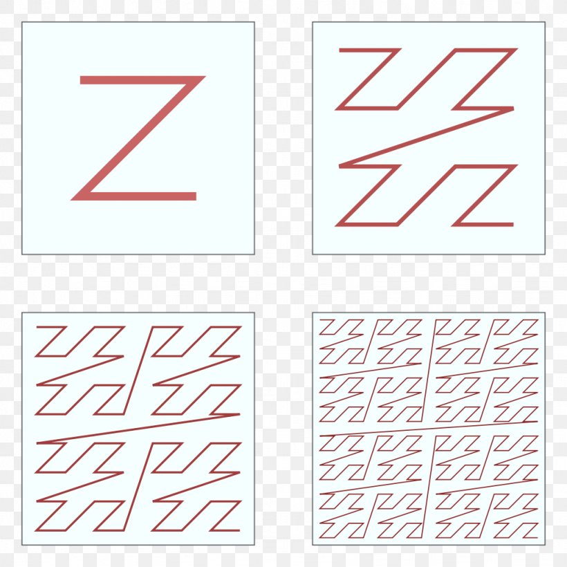 Z-order Curve Space-filling Curve Hilbert Curve, PNG, 1024x1024px, Zorder Curve, Area, Brand, Computer Science, Curve Download Free