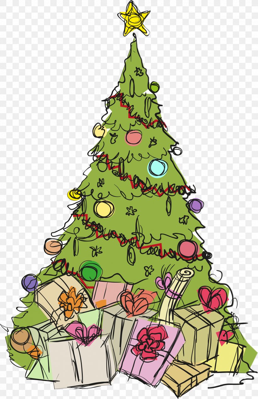 Christmas Tree Christmas Ornament Clip Art, PNG, 2444x3783px, Christmas Tree, Cartoon, Christmas, Christmas Decoration, Christmas Ornament Download Free