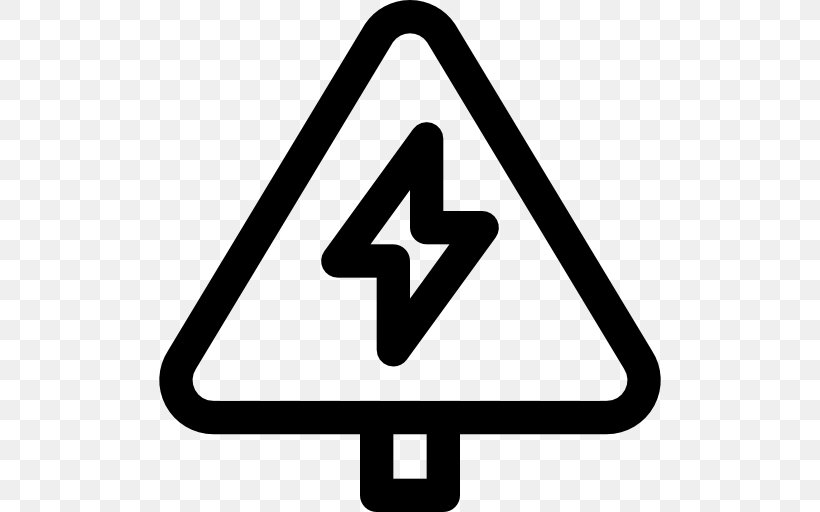 Sign Clip Art, PNG, 512x512px, Sign, Area, Black And White, Brand, High Voltage Download Free