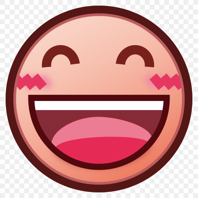 Emoji Emoticon Happiness Laughter, PNG, 1000x1000px, Emoji, Cheek, Emoticon, Emotion, Facial Expression Download Free
