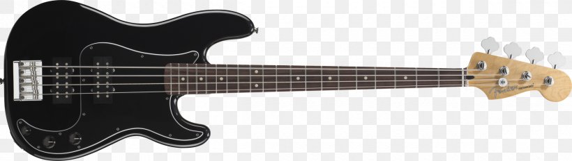 Fender Precision Bass Fender Stratocaster Bass Guitar, PNG, 2400x681px, Watercolor, Cartoon, Flower, Frame, Heart Download Free
