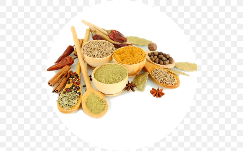 Indian Cuisine Spice Mix Masala Food, PNG, 512x512px, Indian Cuisine, Condiment, Curry, Curry Powder, Five Spice Powder Download Free