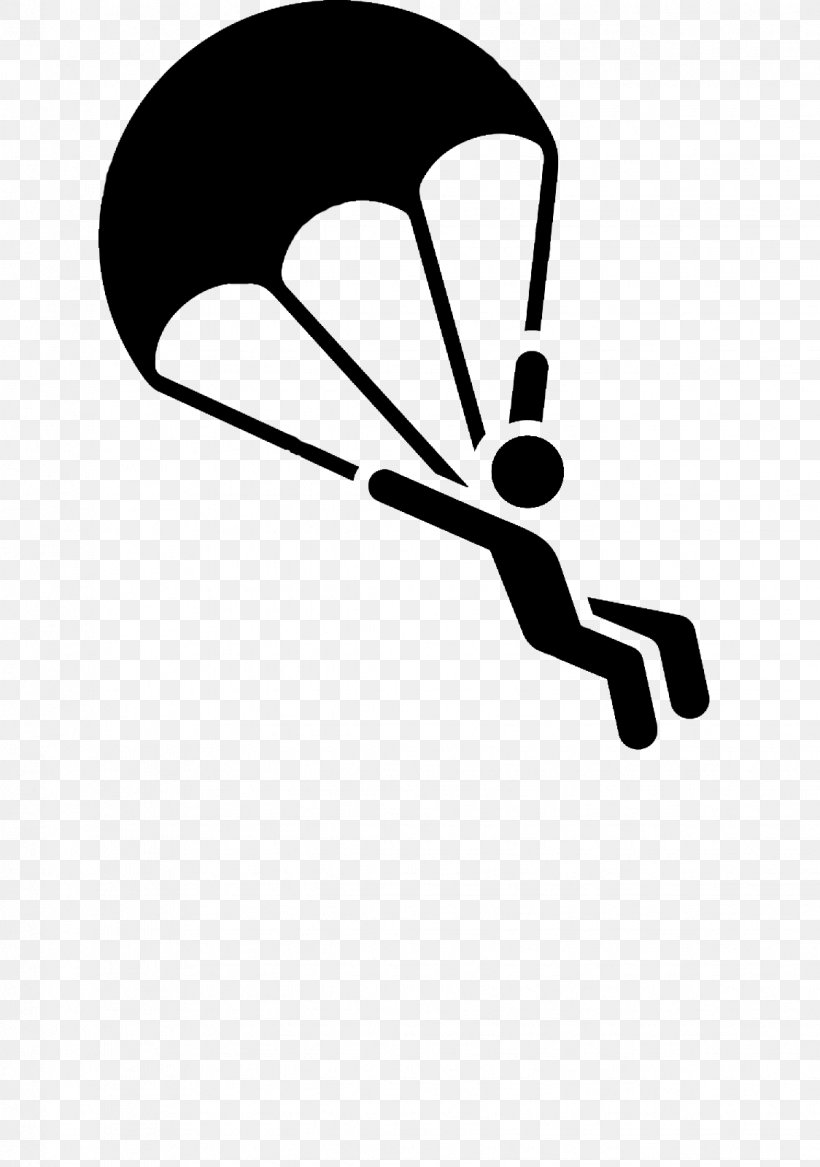 Parachuting Parachute Airplane Extreme Sport, PNG, 1124x1600px, Parachuting, Airplane, Aviation, Black And White, Extreme Sport Download Free