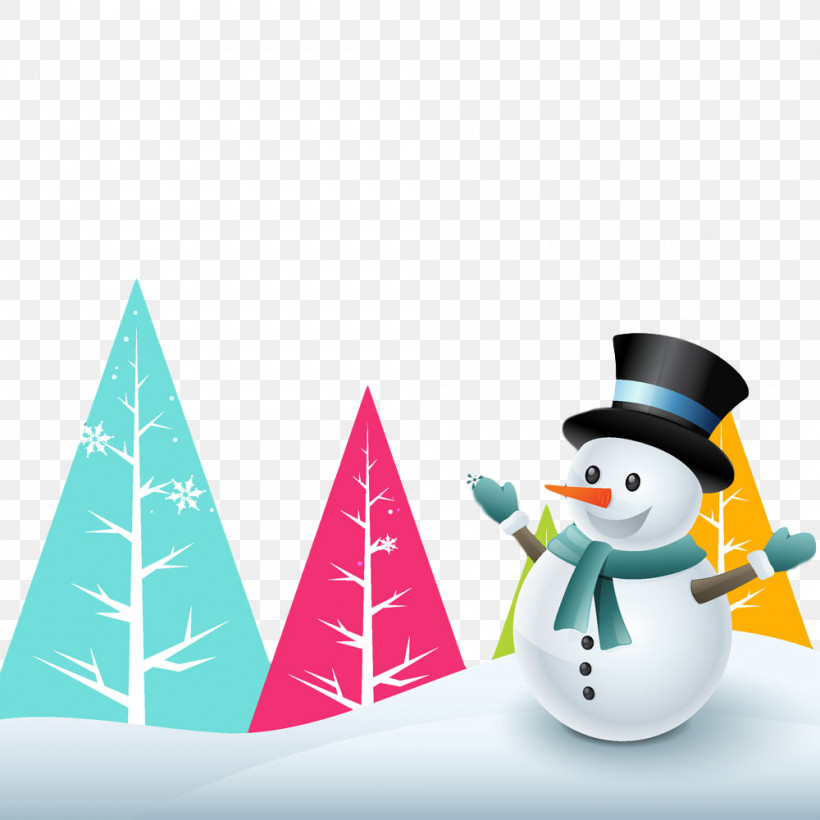Party Hat, PNG, 1000x1000px, Snowman, Christmas Tree, Cone, Flightless Bird, Party Hat Download Free