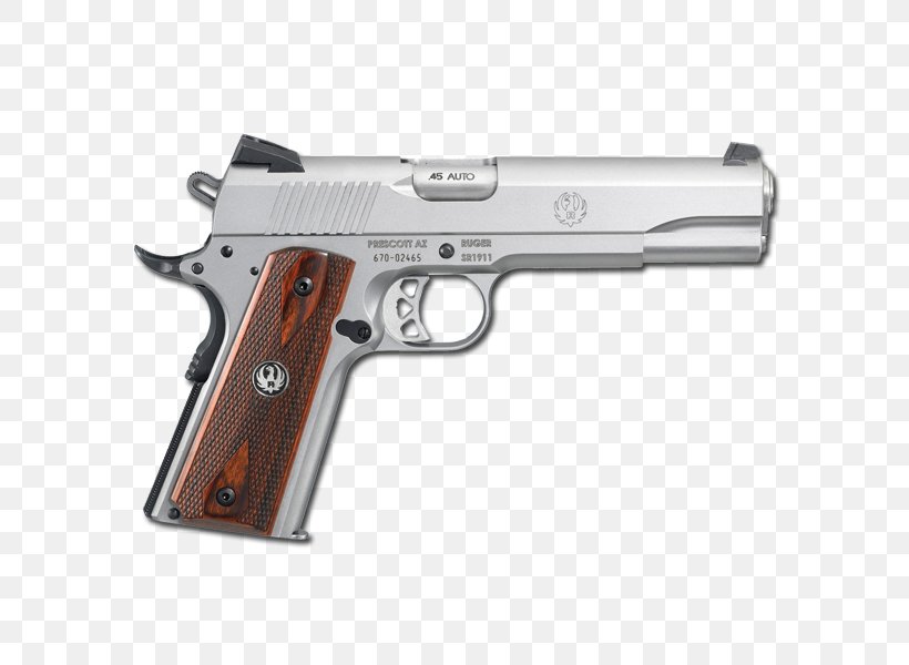 Ruger SR1911 Sturm, Ruger & Co. .45 ACP Firearm Springfield Armory, PNG, 600x600px, 45 Acp, Ruger Sr1911, Air Gun, Airsoft, Automatic Colt Pistol Download Free