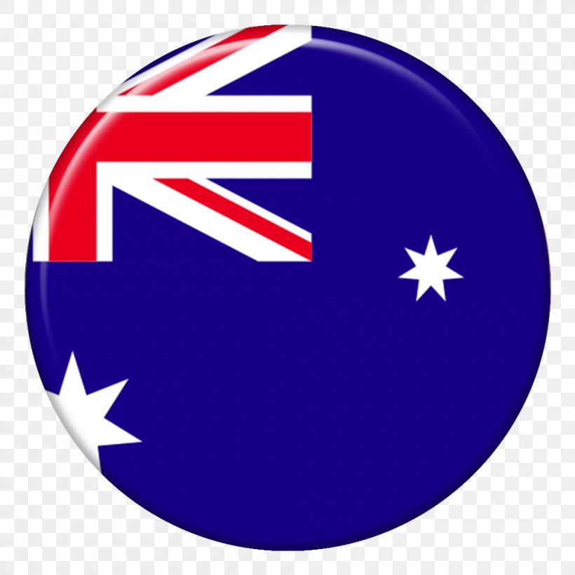 Flag Of Australia United States National Flag, PNG, 1000x1000px, Australia, Australian White Ensign, Ball, Blue, Flag Download Free