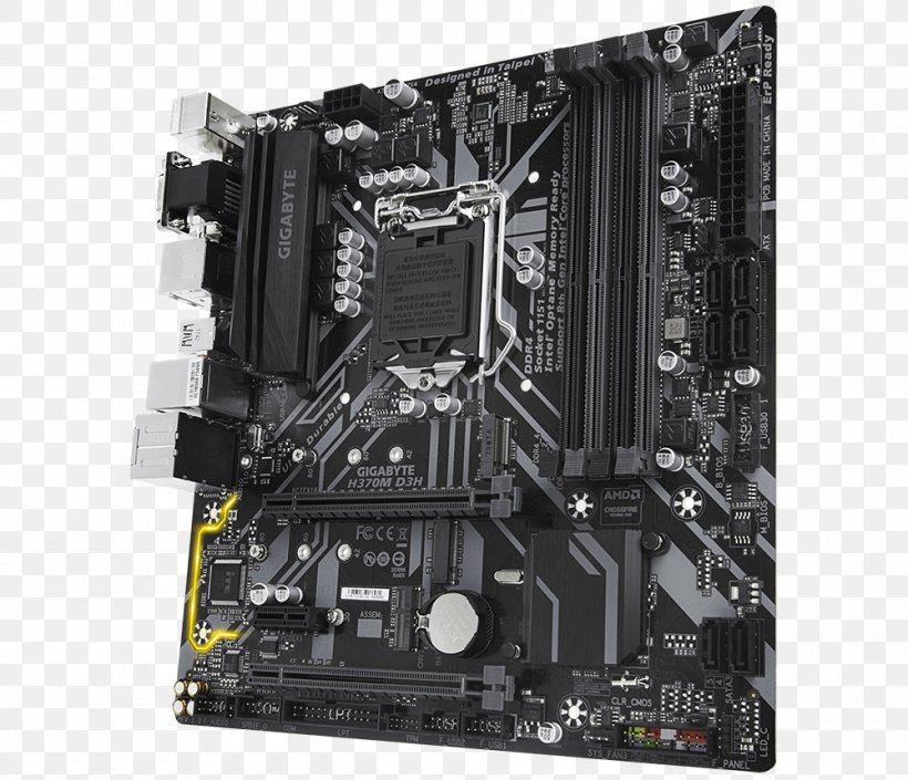 Intel MicroATX LGA 1151 Motherboard Gigabyte Technology, PNG, 1000x860px, Intel, Atx, Computer Accessory, Computer Case, Computer Component Download Free