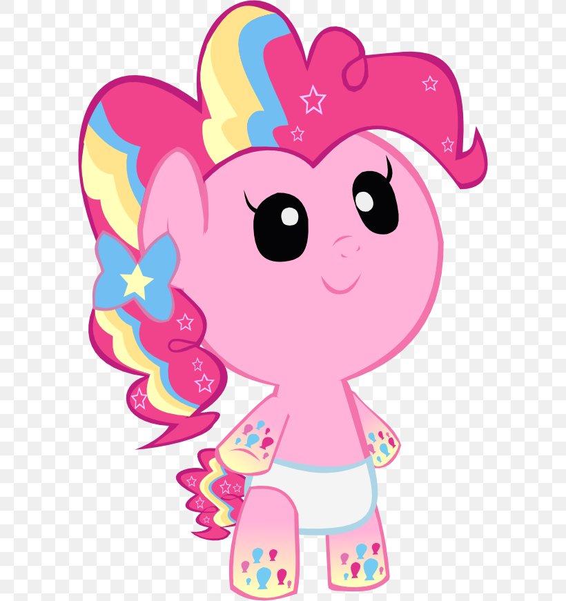 Pinkie Pie Rainbow Dash Applejack Pony Rarity, PNG, 594x871px, Watercolor, Cartoon, Flower, Frame, Heart Download Free
