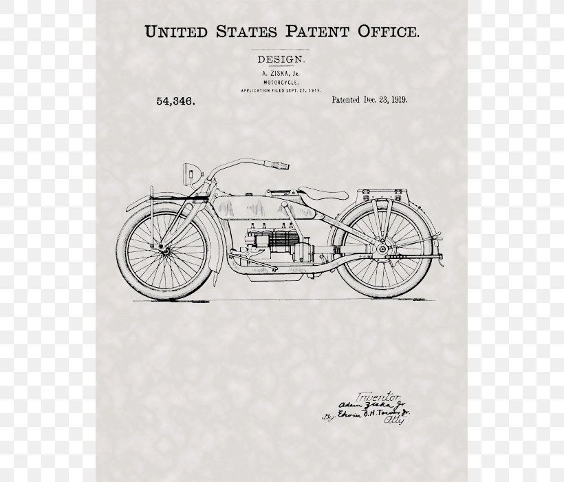Bicycle Motorcycle History Harley-Davidson Car, PNG, 700x700px, Bicycle, Art, Automotive Tire, Black And White, Blueprint Download Free