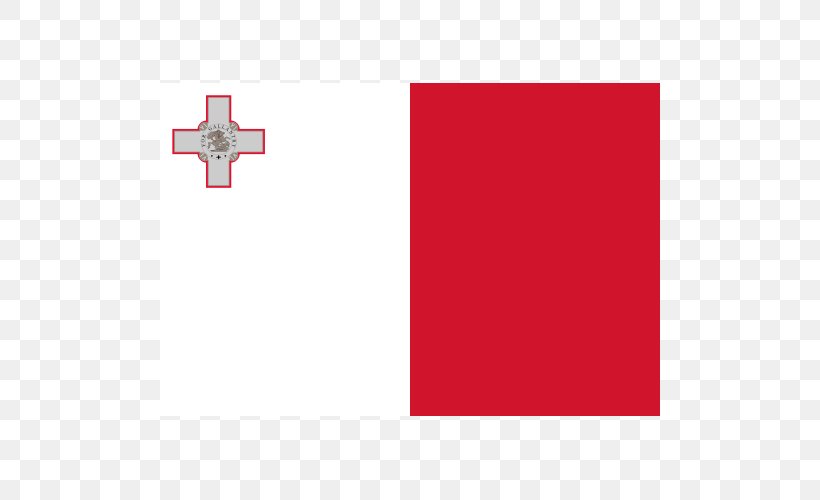 Flag Of Malta Maltese Lira Exchange Rate, PNG, 500x500px, Malta, Brand, Cross, Europe, Exchange Rate Download Free