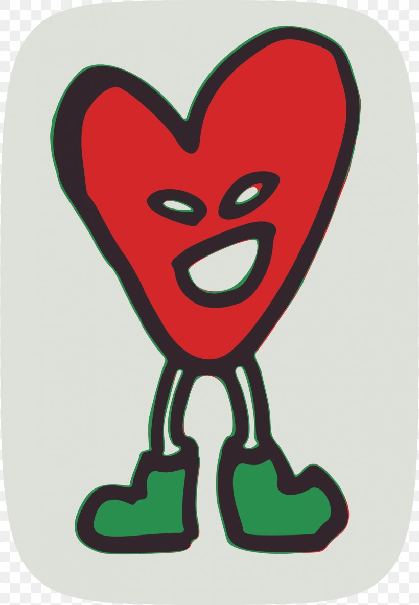 Monster Heart Clip Art, PNG, 1662x2400px, Watercolor, Cartoon, Flower, Frame, Heart Download Free