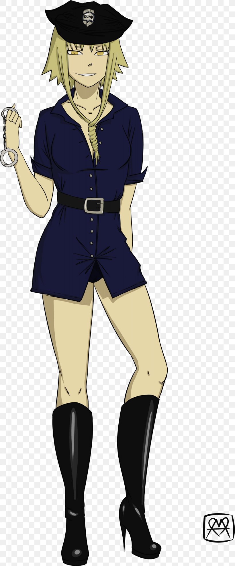 Police Officer Uniform Cosplay Medusa, PNG, 2049x4930px, Watercolor, Cartoon, Flower, Frame, Heart Download Free