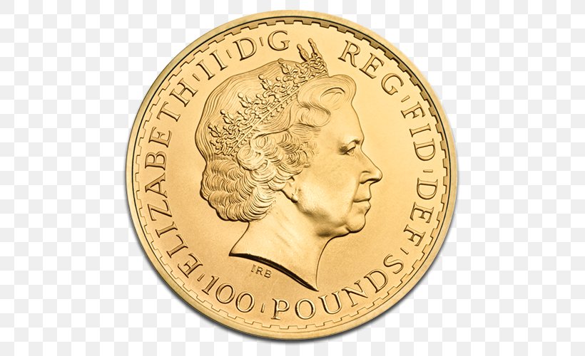 Britannia Bullion Coin Gold Coin, PNG, 500x500px, Britannia, Bronze Medal, Bullion, Bullion Coin, Bullionbypost Download Free