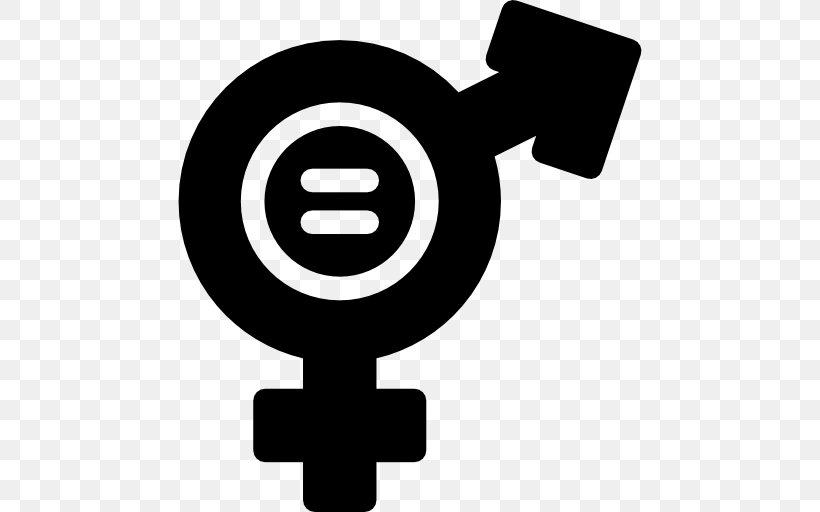 Gender Equality Equals Sign Clip Art, PNG, 512x512px, Gender Equality, Black And White, Equality, Equals Sign, Gender Download Free