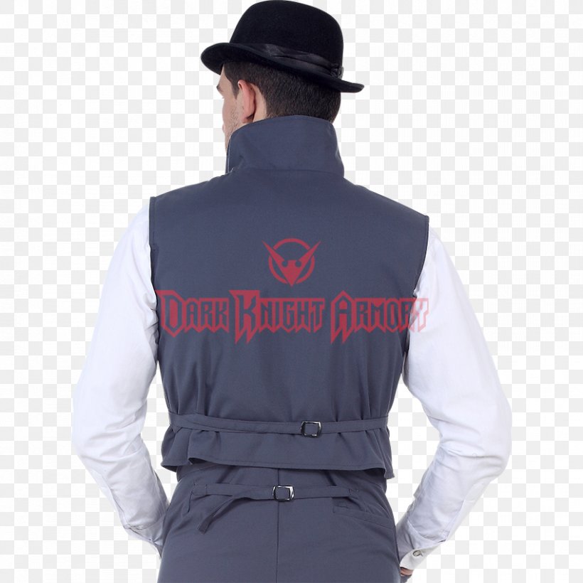 Gilets Steampunk Waistcoat Double-breasted Jacket, PNG, 850x850px, Gilets, Button, Clothing, Coat, Collar Download Free