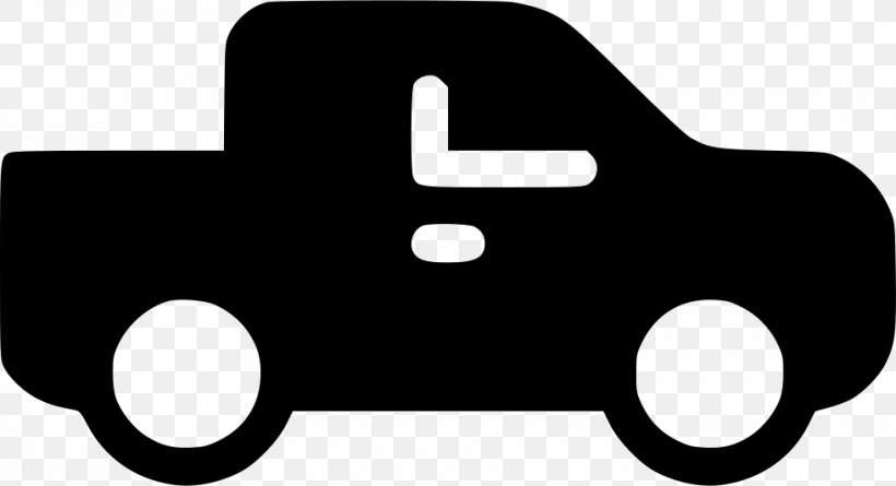 Pickup Truck, PNG, 980x532px, Pickup Truck, Black, Black And White, Car, Symbol Download Free