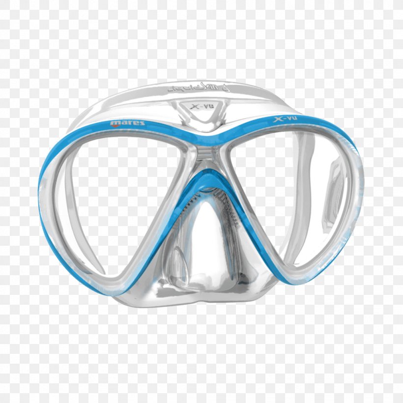 Diving & Snorkeling Masks Mares Scuba Diving Underwater Diving Diving Equipment, PNG, 1024x1024px, Diving Snorkeling Masks, Antifog, Aqua, Blue, Color Download Free