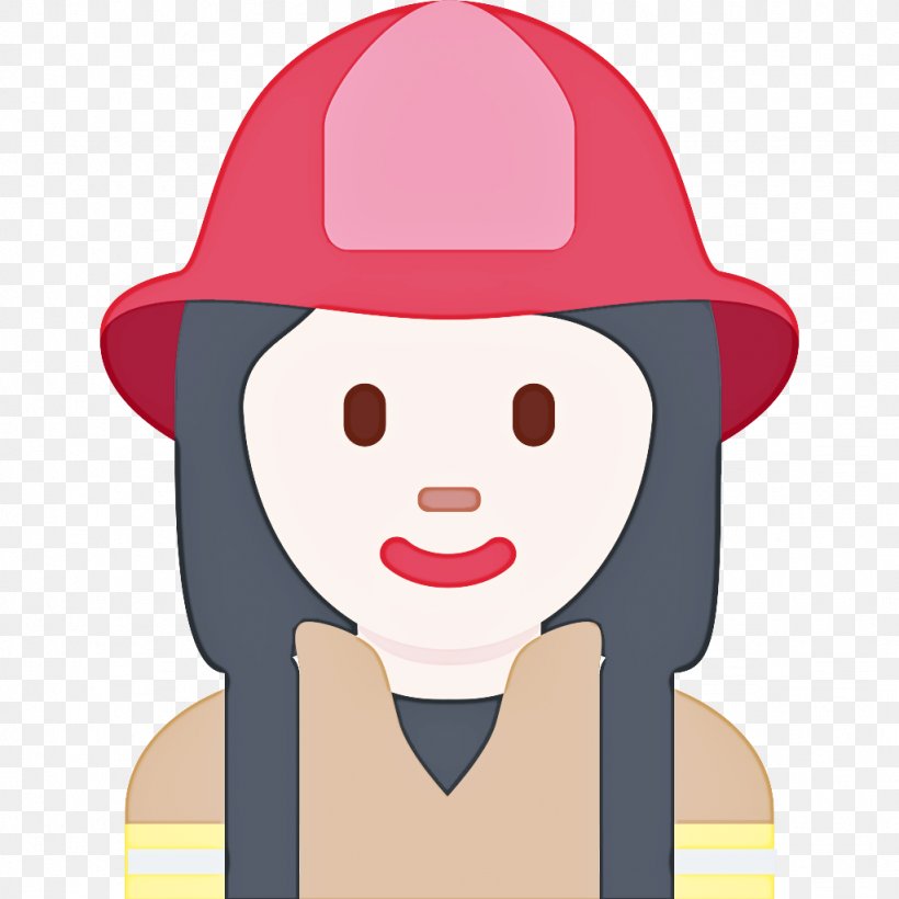 Fire Emoji, PNG, 1024x1024px, Firefighter, Brown Hair, Cartoon, Cheek, Chicago Fire Department Download Free